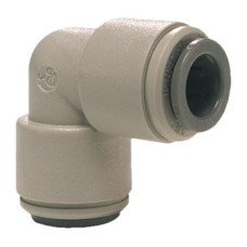 JG John Guest 1/4 inch 90 deg Fitting Equal Elbow Connector grey push in Semi Rigid Caravan Motorhome SC413